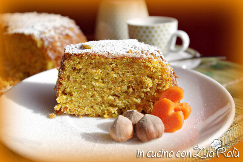 Ciambella carote e nocciole