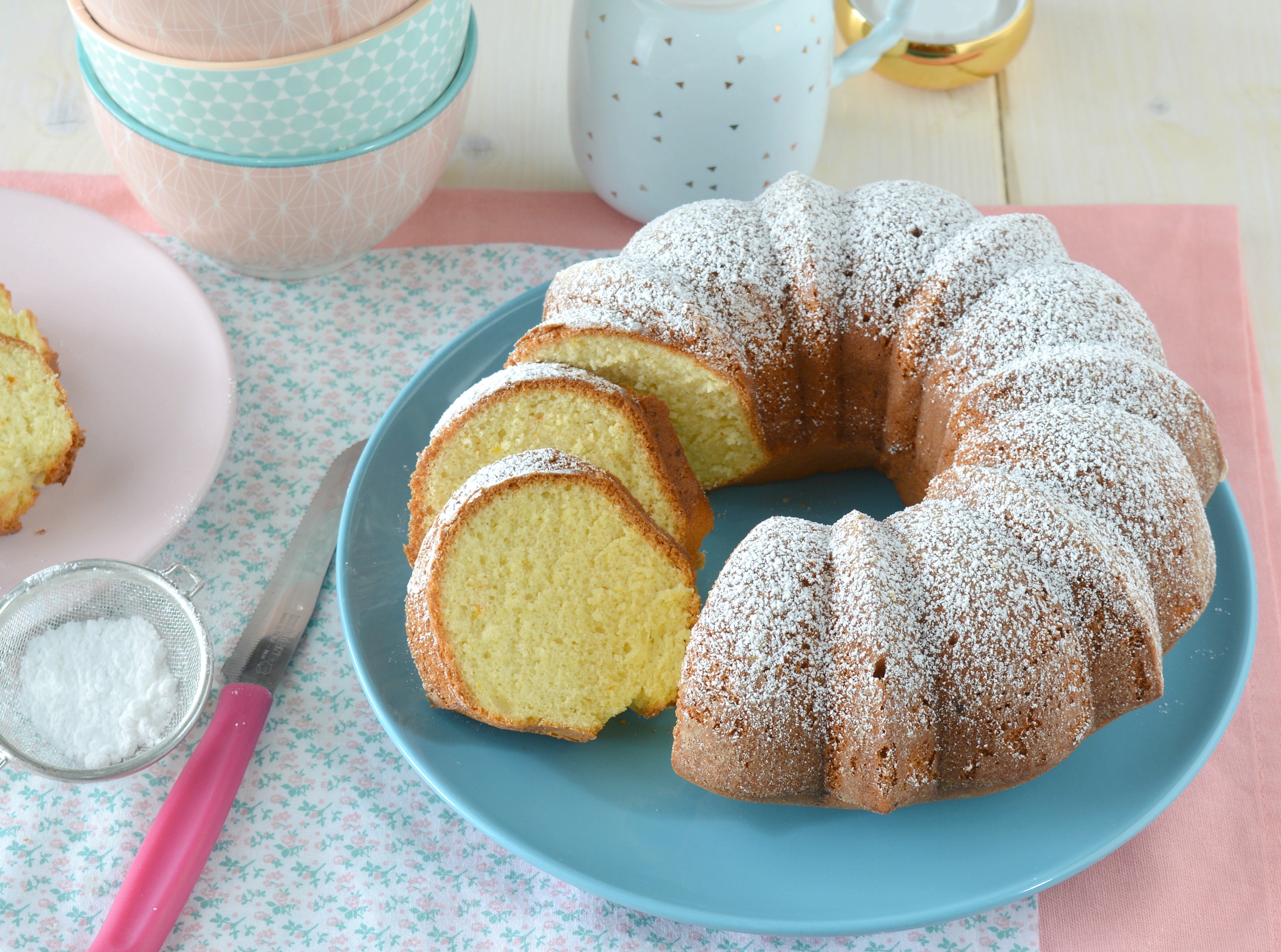 Ciambella di albumi all’arancia