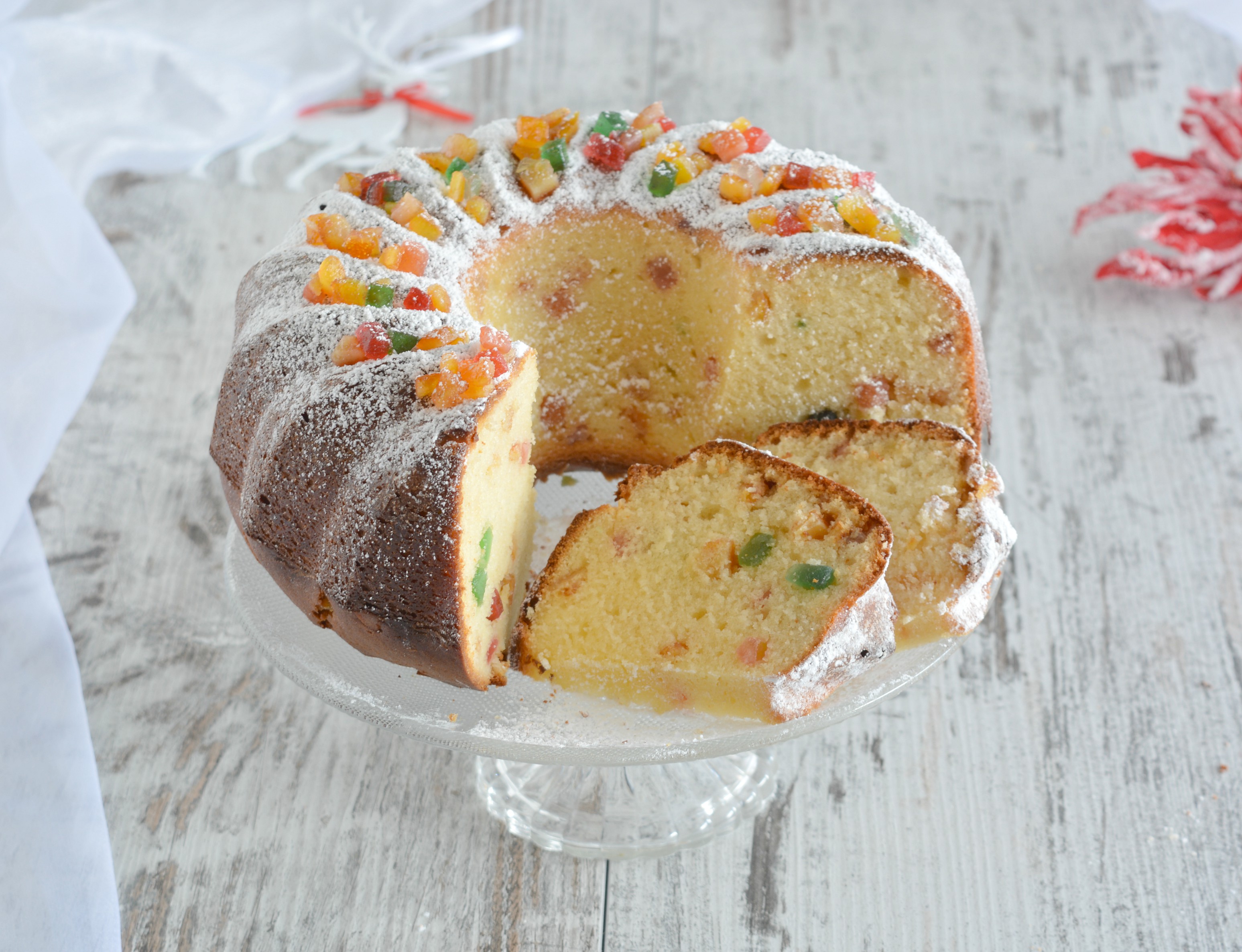 Ciambella ricca di natale