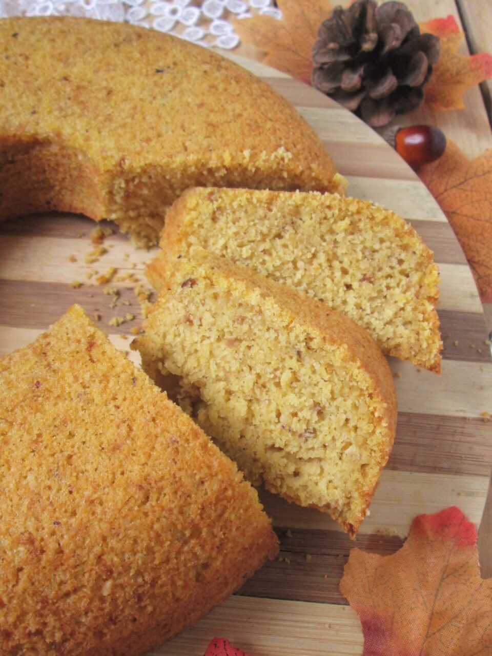 Ciambella zucca e nocciole