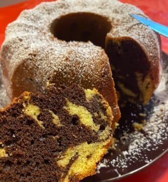 Ciambellone marmorizzato