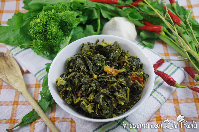 Cime di rapa stufate