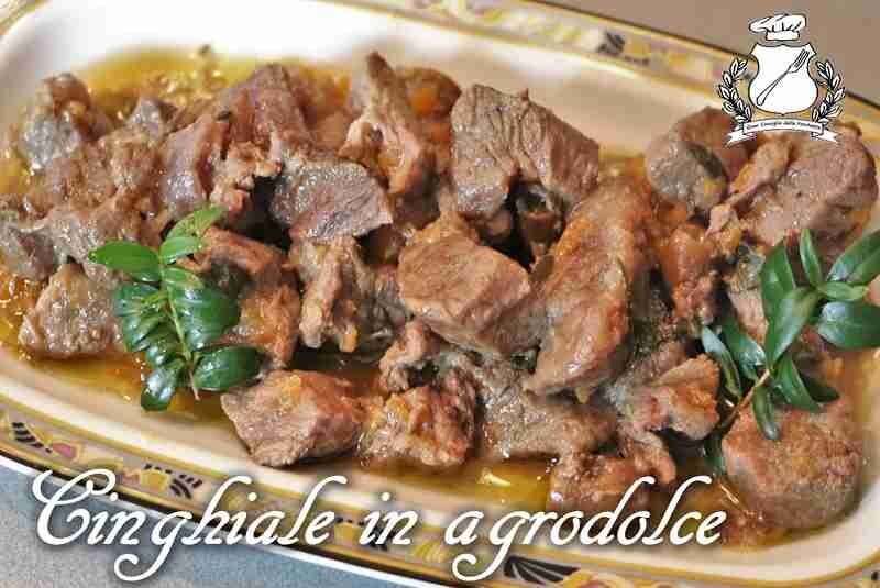 Cinghiale in agrodolce