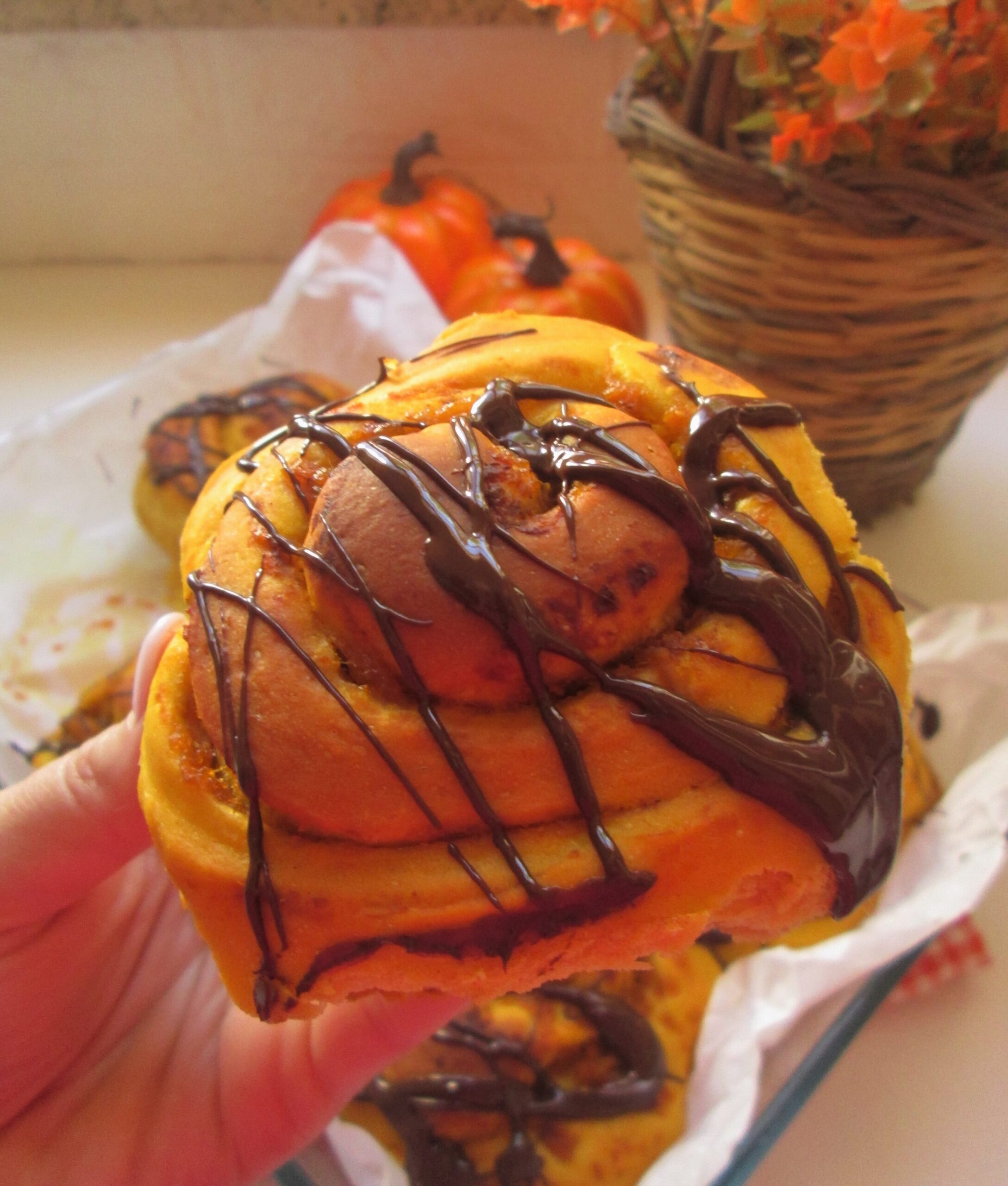 Cinnamon rolls alla zucca