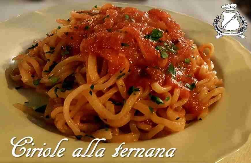 Ciriole alla ternana