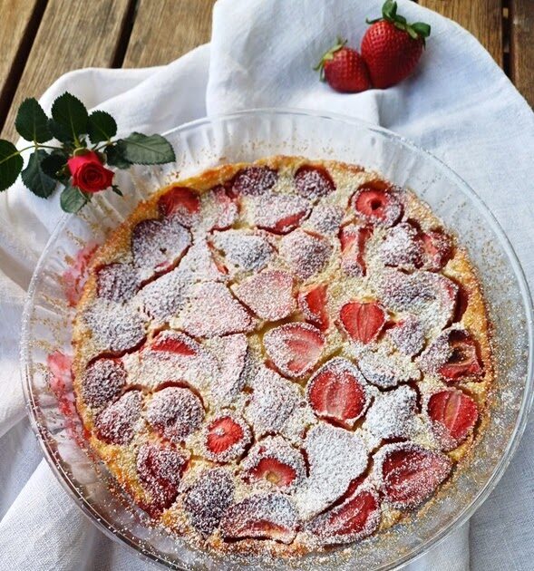 Clafoutis di fragole