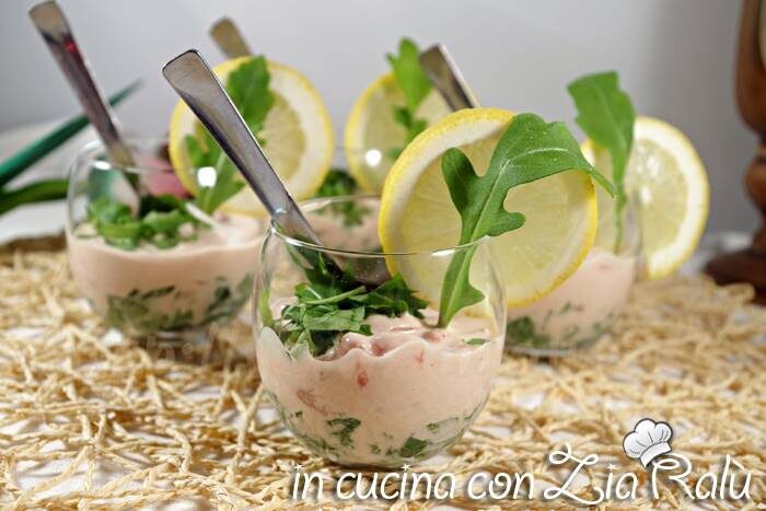 Cocktail di gamberi light – con yogurt greco