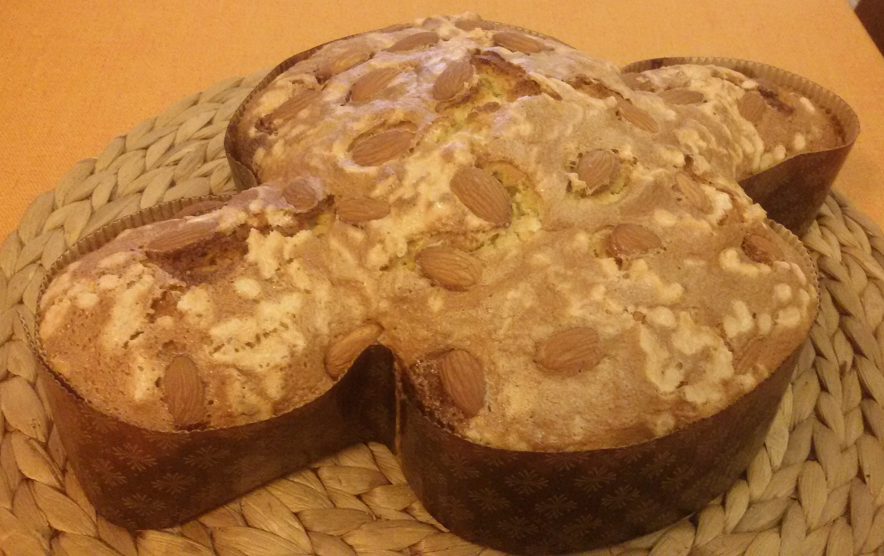 Colomba pasquale (impasto con e senza macchina del pane)