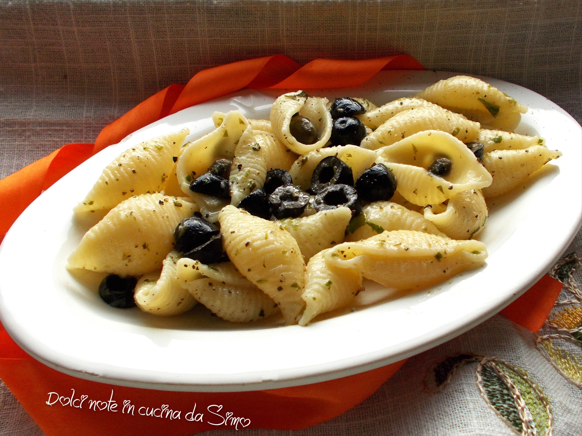 Conchiglie agli aromi