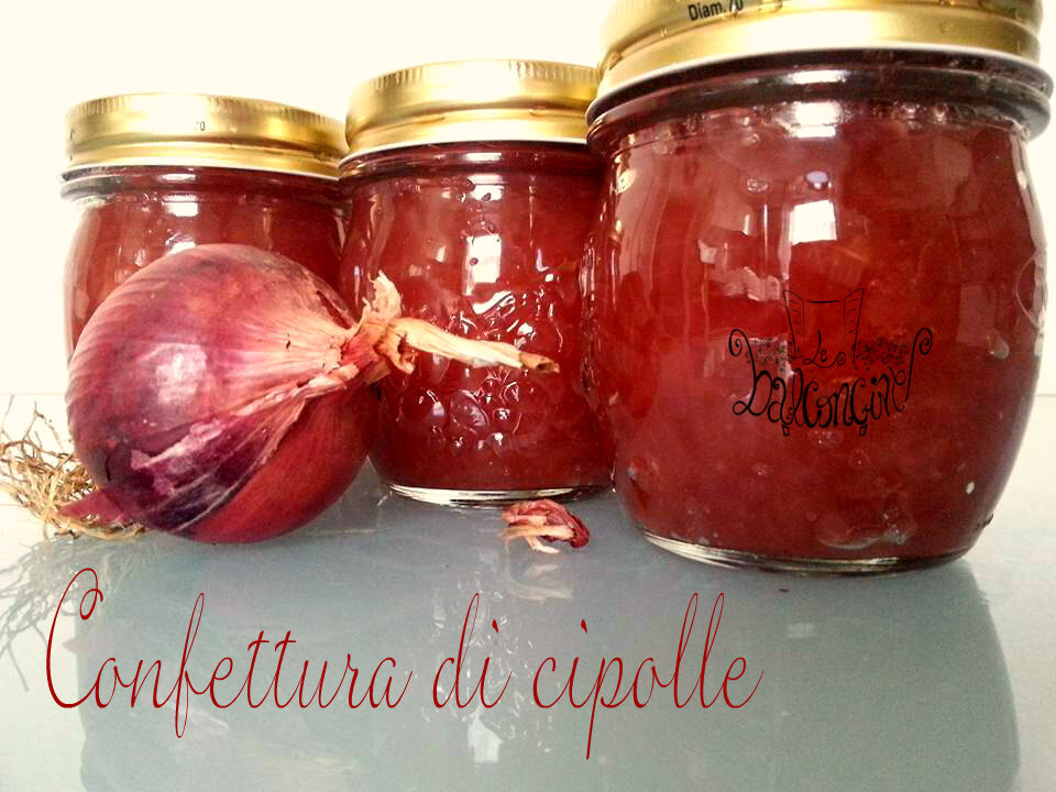 Confettura di cipolle rosse di tropea
