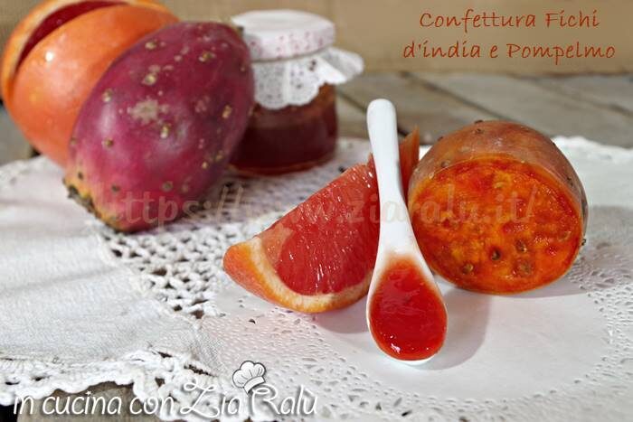Confettura di fichi d’india e pompelmo