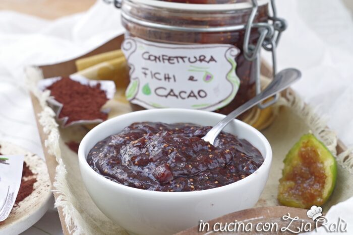 Confettura di fichi e cacao