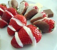 Confettura di fragole con tè alla vanglia