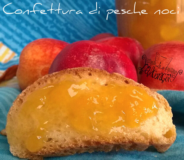Confettura di pesche noci in 5 minuti