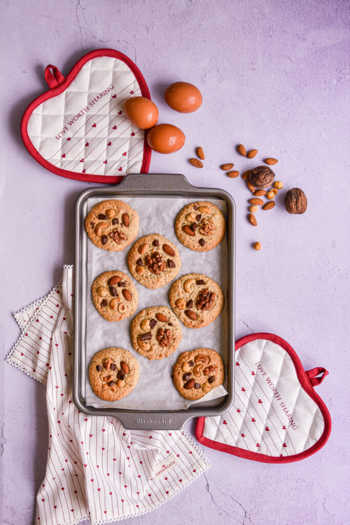 Cookies con frutta secca