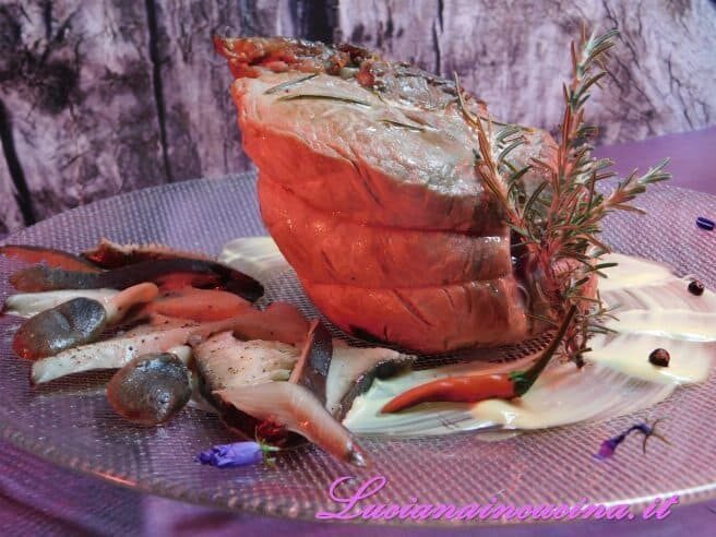 Coppa di maiale cotta a bassa temperatura