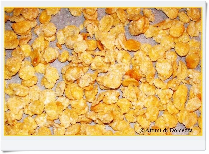 Corn flakes caramellati