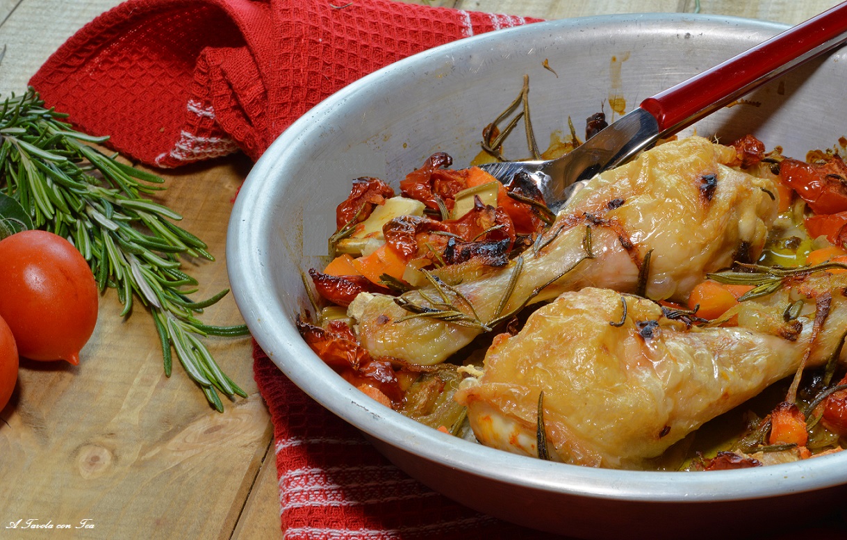 Cosce di pollo al forno light