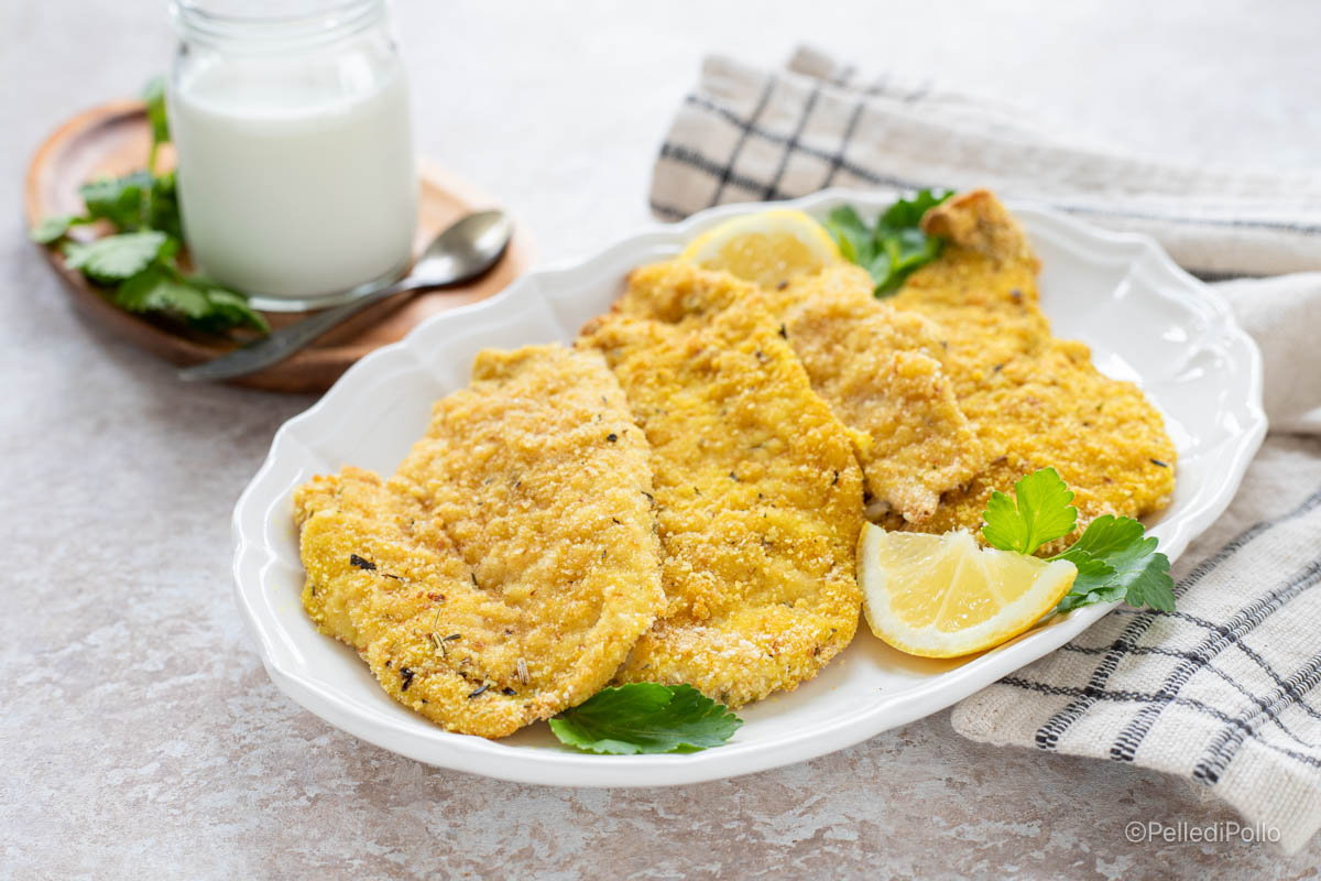 Cotolette di pollo allo yogurt
