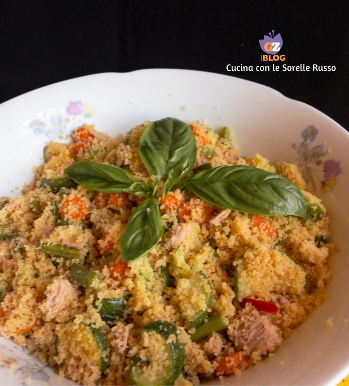 Cous cous con tonno e verdure