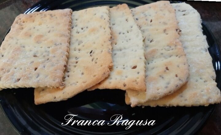 Crackers dolci all’anice