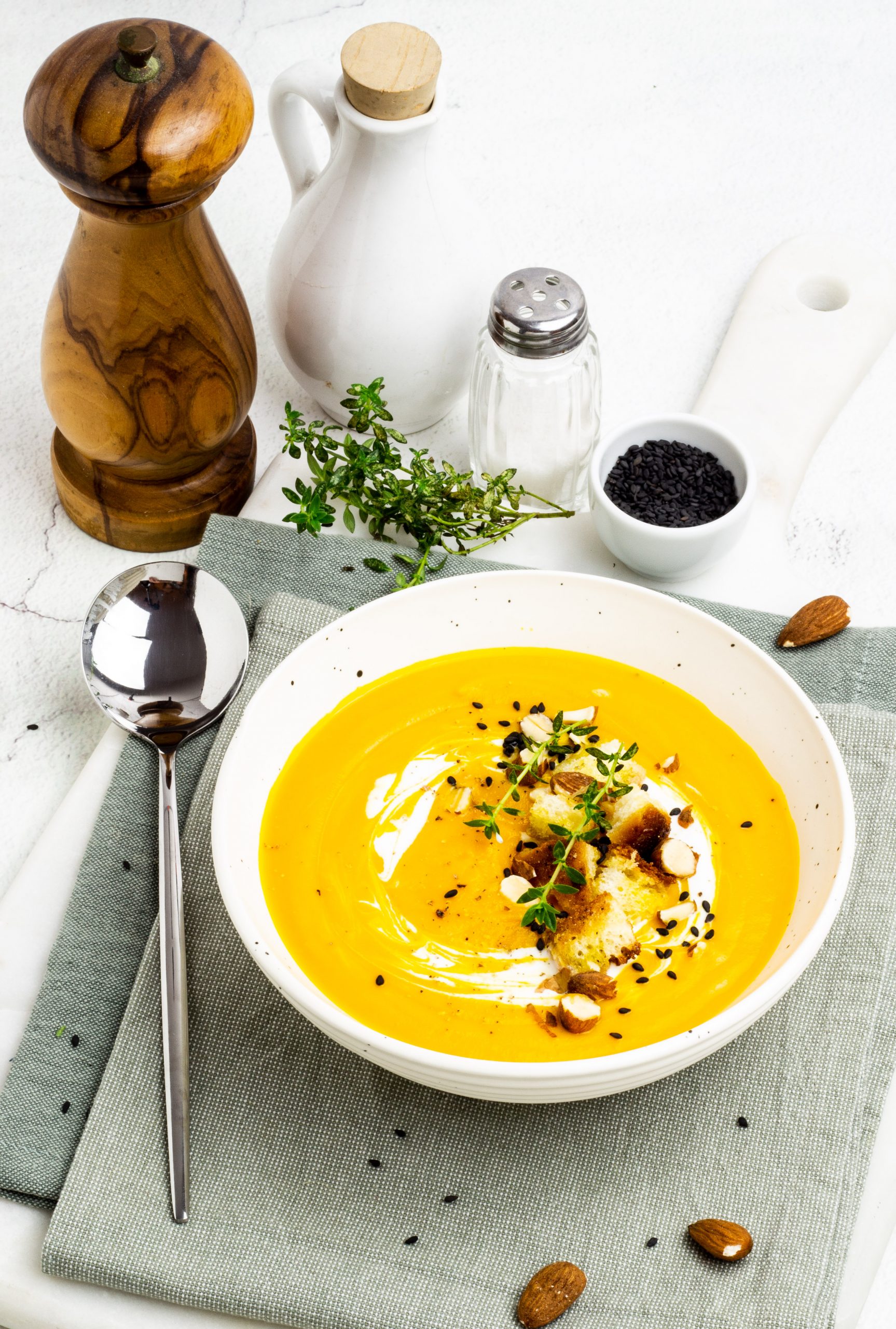 Crema di carote allo yogurt