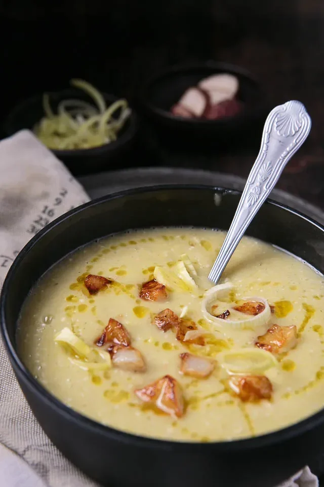 Crema di porri e topinambur: ricetta facile e veloce!