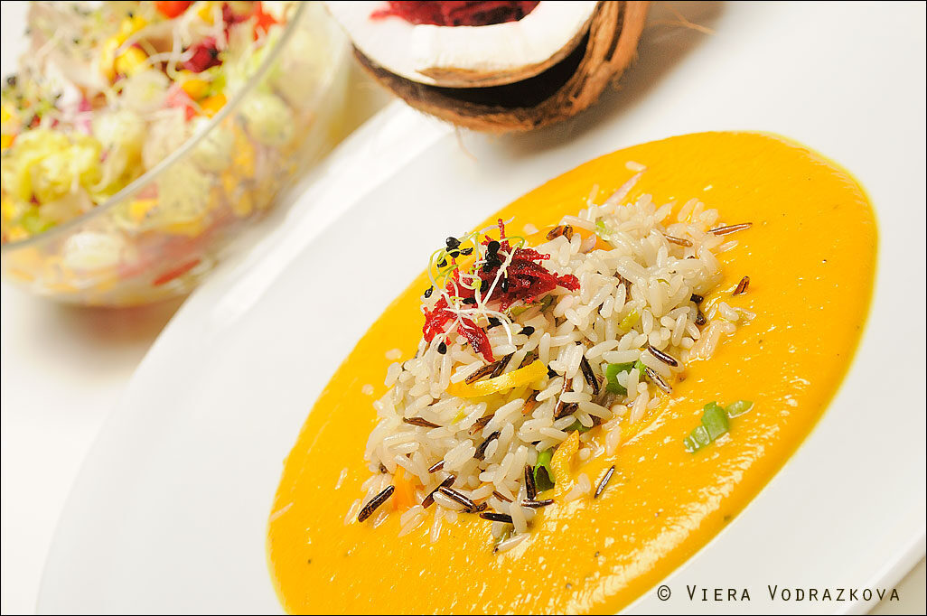 Crema di zucca orientale