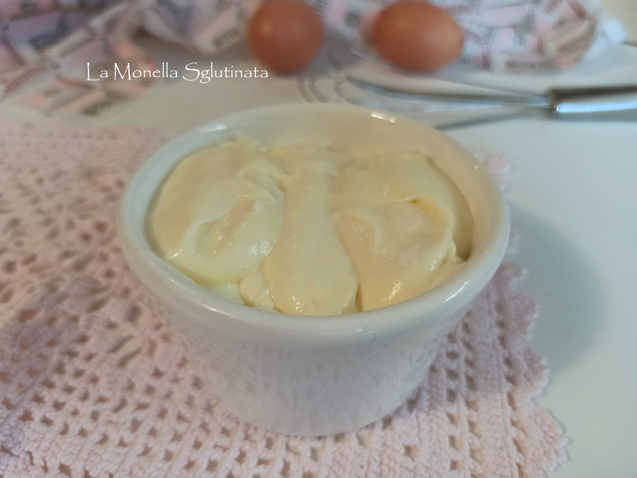 Crema diplomatica senza glutine
