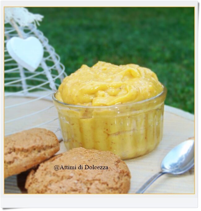 Crema pasticcera agli amaretti