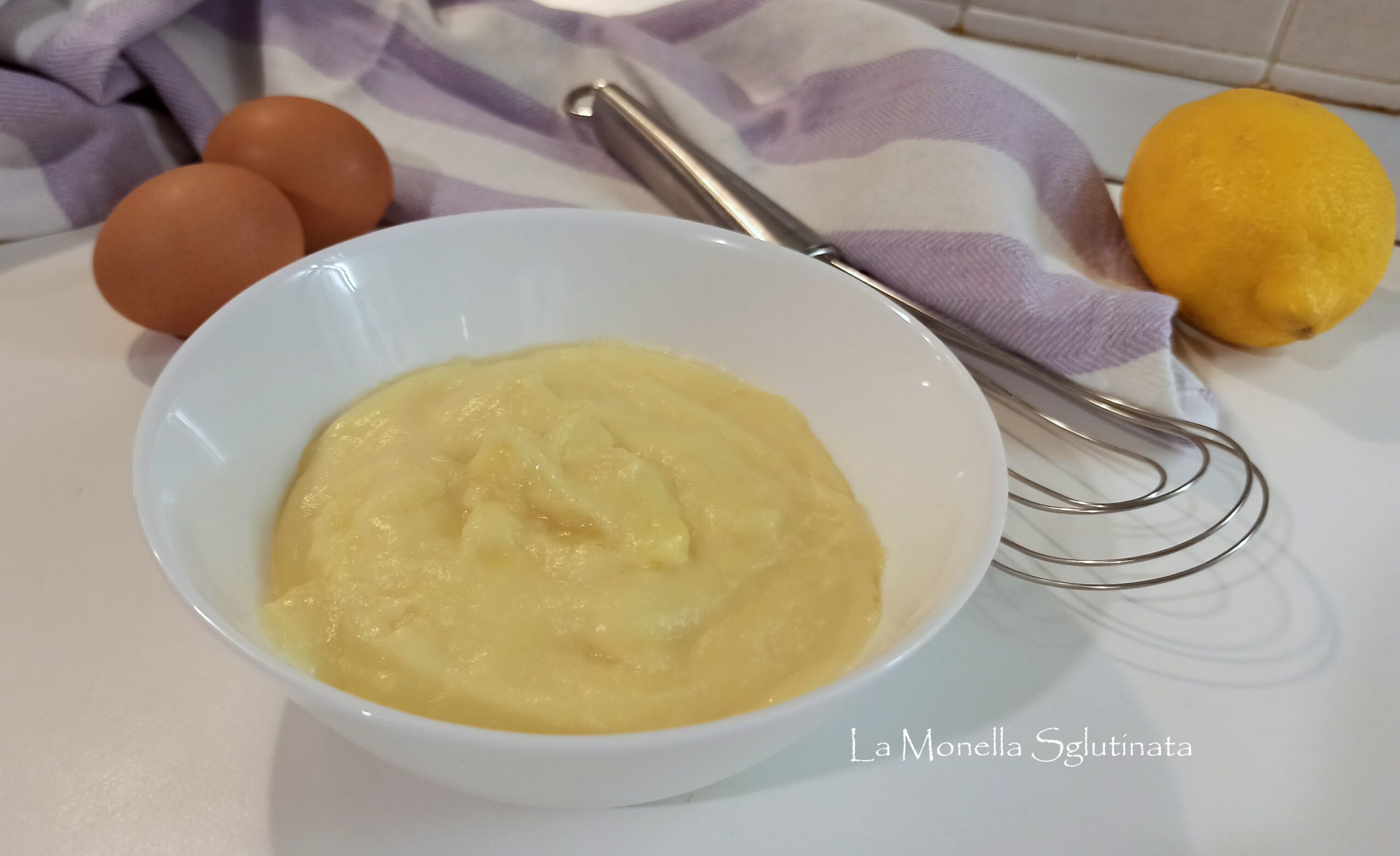 Crema pasticcera senza glutine