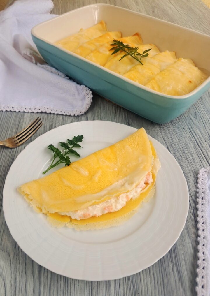 Crepe al salmone