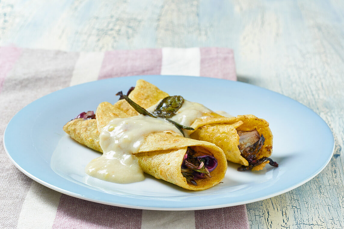Crespelle al radicchio