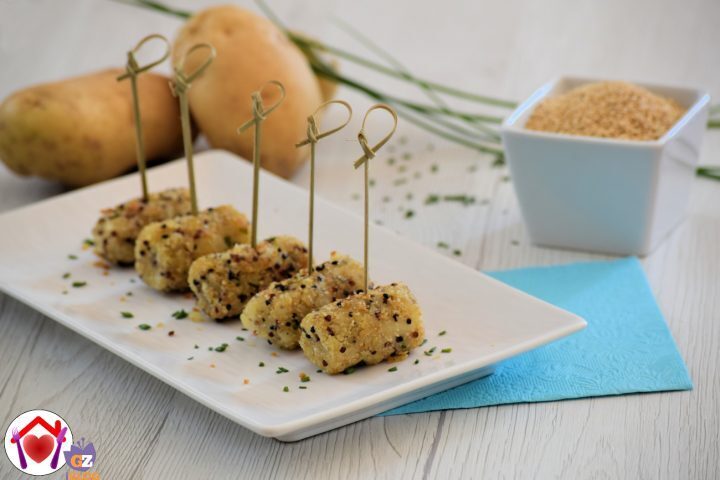 Crocchete di patate e quinoa