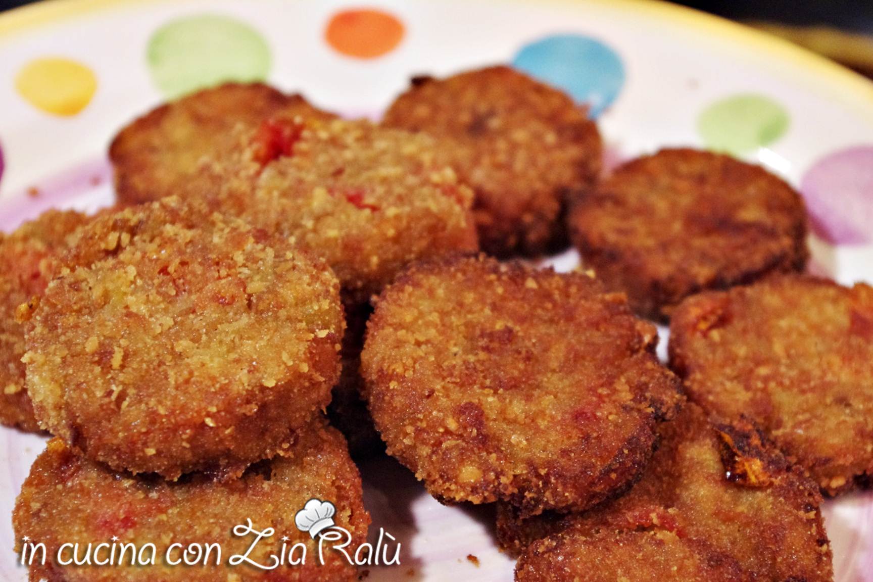 Crocchette di melanzane fritte
