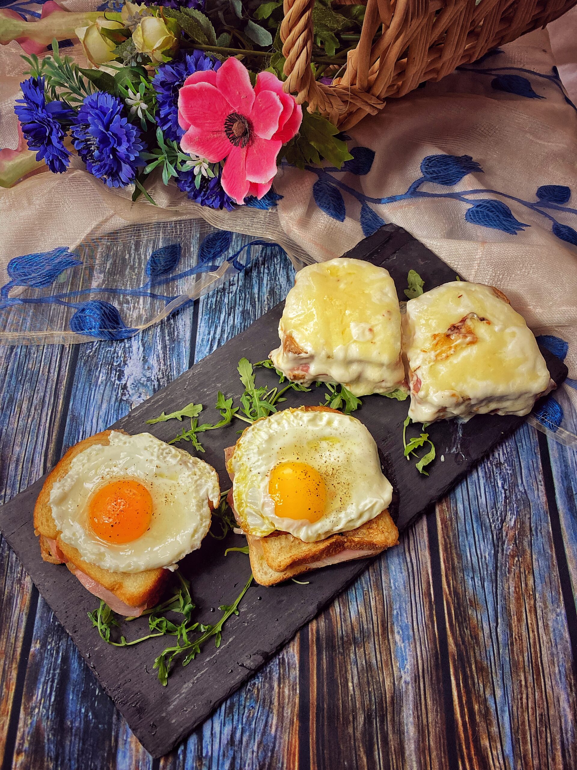 Croque monsieur e madame (francia)
