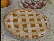 Crostata ai cachi al rum