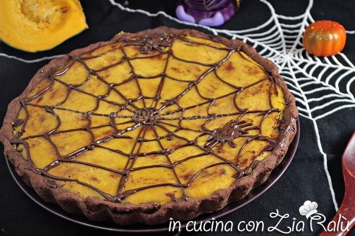 Crostata alla zucca e cioccolato
