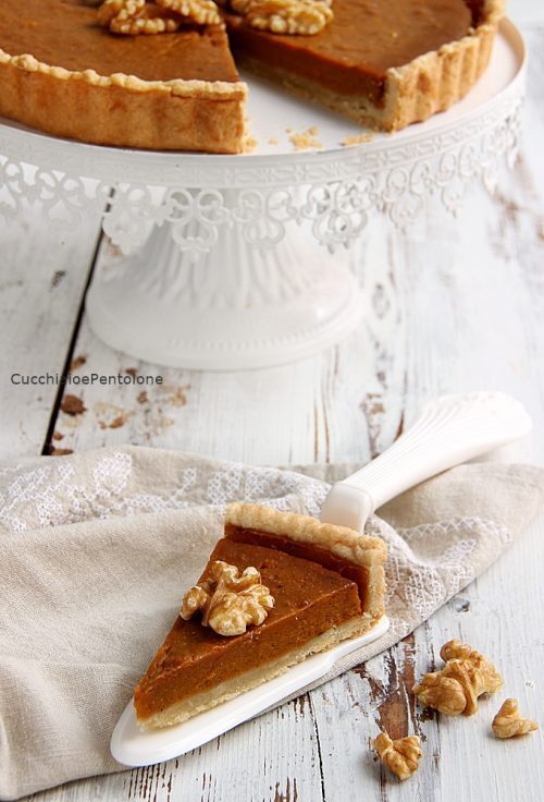 Crostata alla zucca-pumpkin pie
