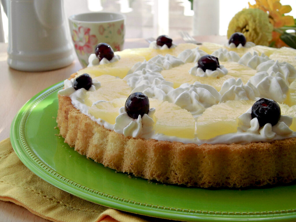 Crostata all’ananas facile e veloce