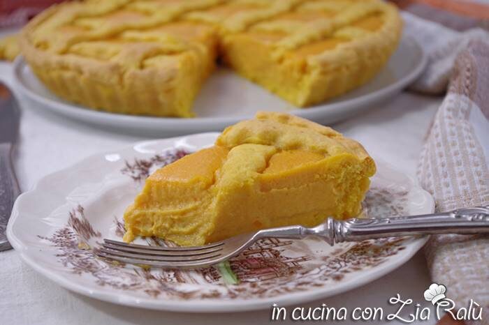 Crostata alle carote senza burro