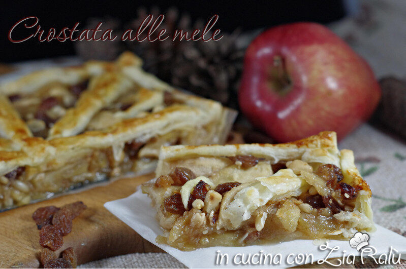 Crostata alle mele  – tipo strudel