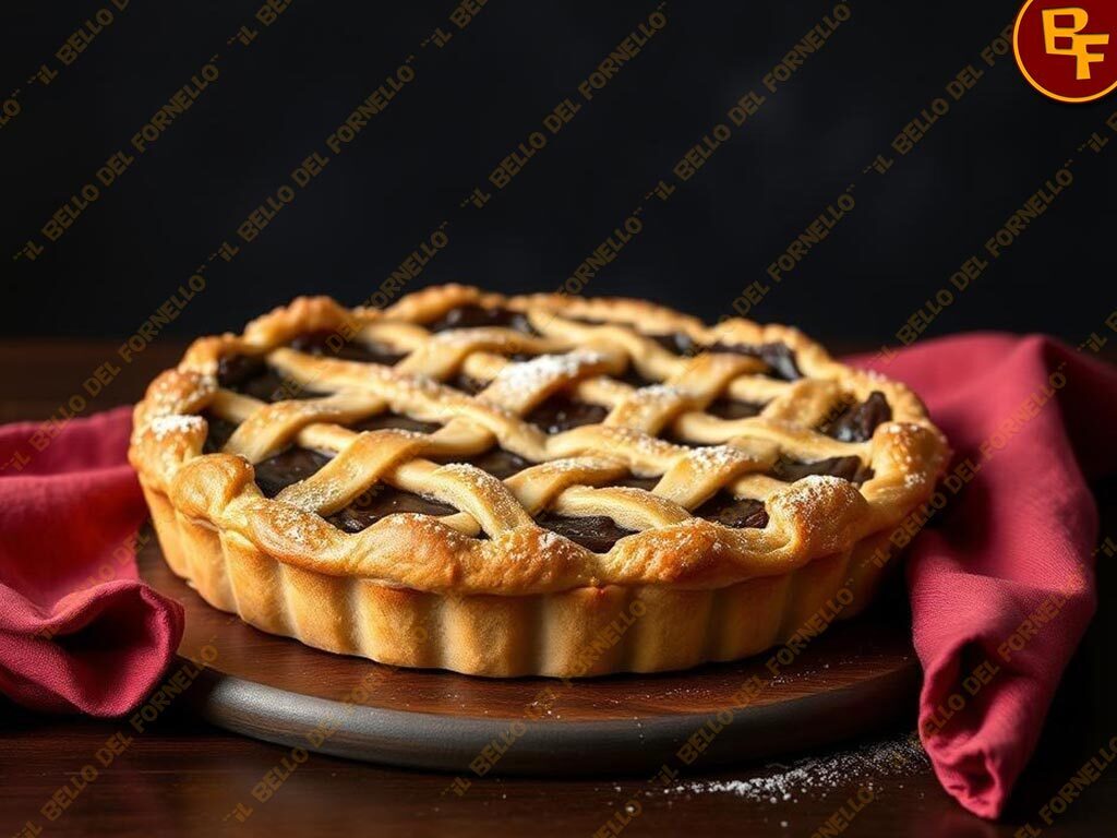 Crostata con nutella® e mascarpone senza glutine