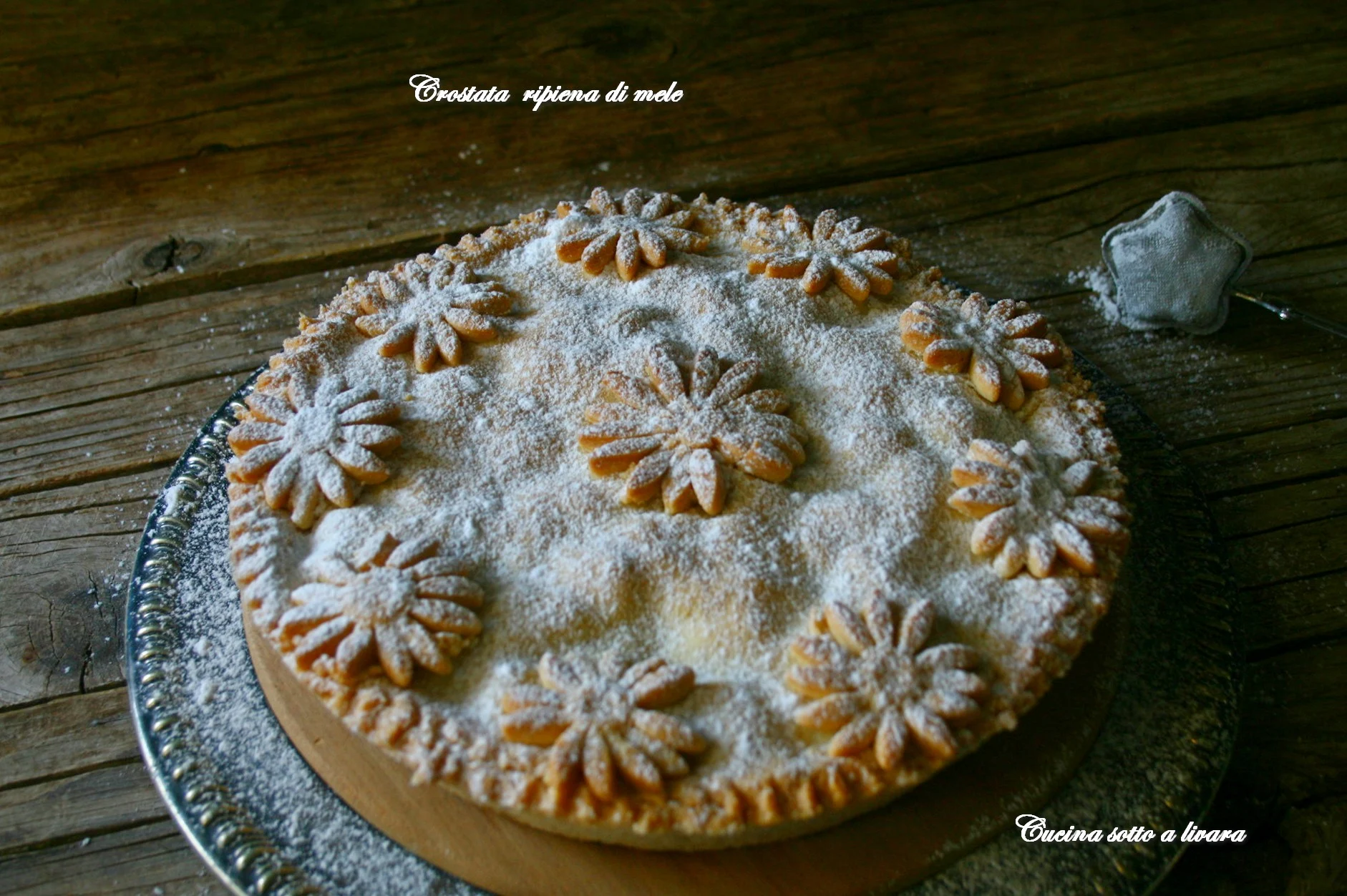 CROSTATA CON RIPIENO DI MELE