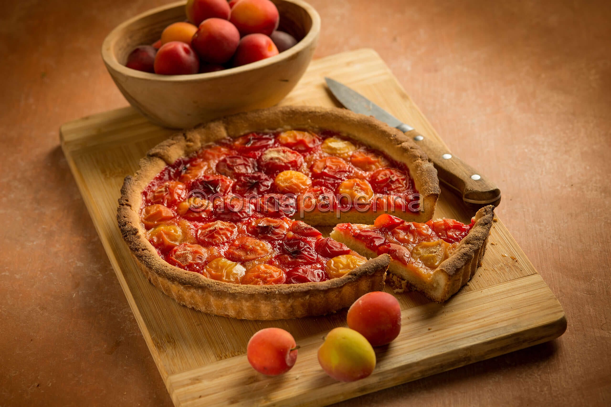 Crostata di biricoccole, un dolce diverso dal solito