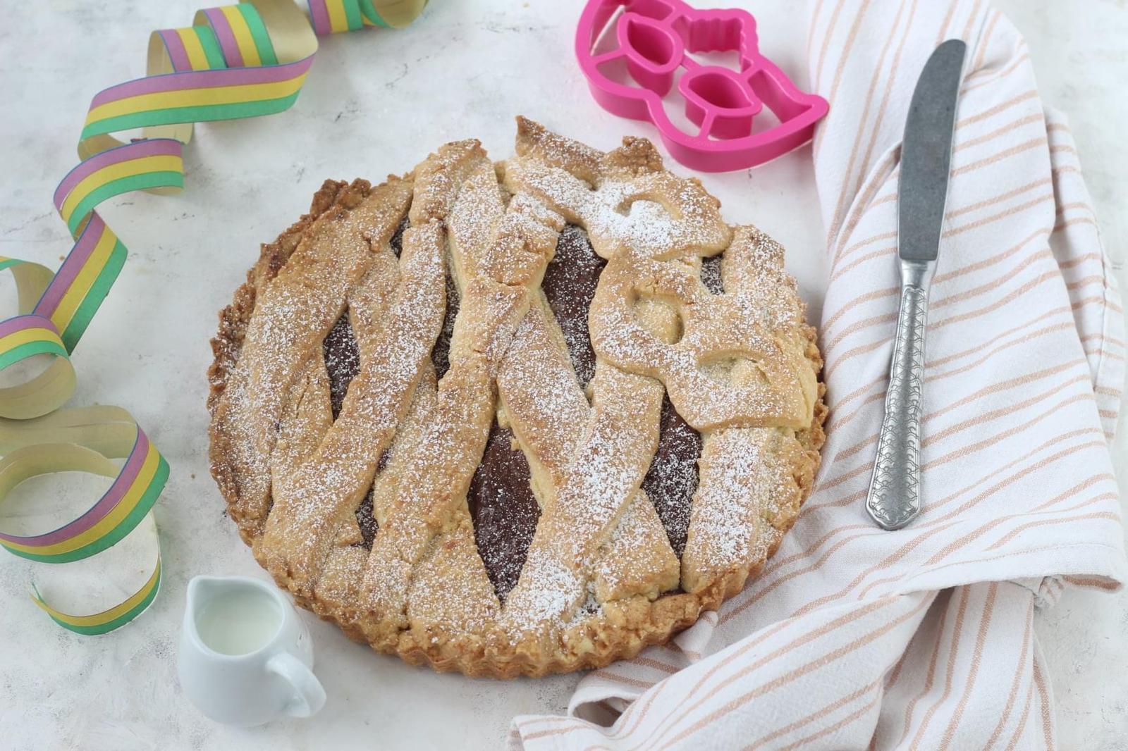Crostata di carnevale