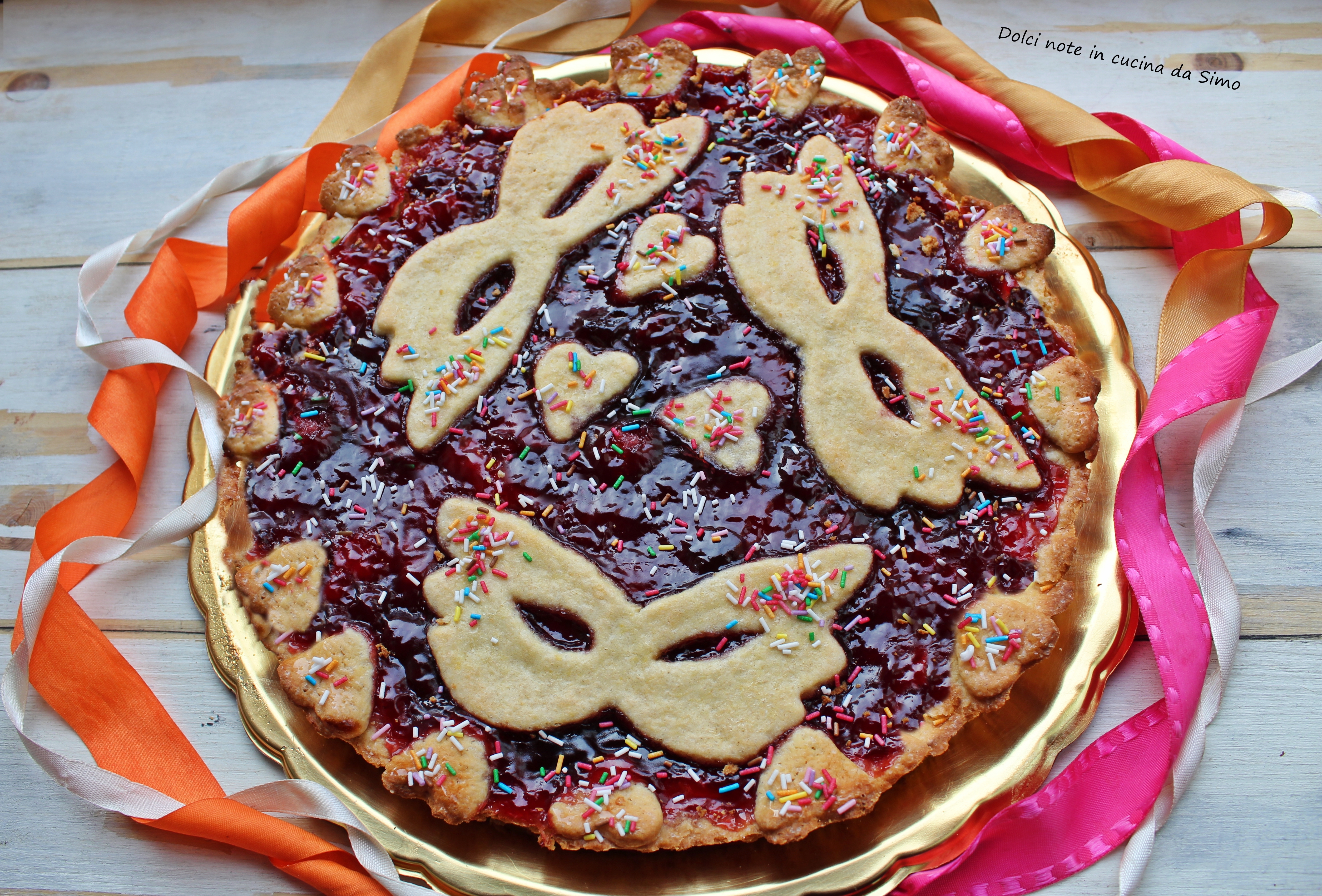 Crostata di carnevale