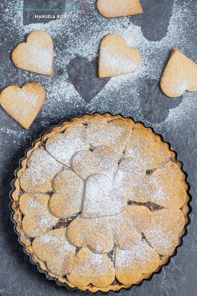 Crostata di cuori