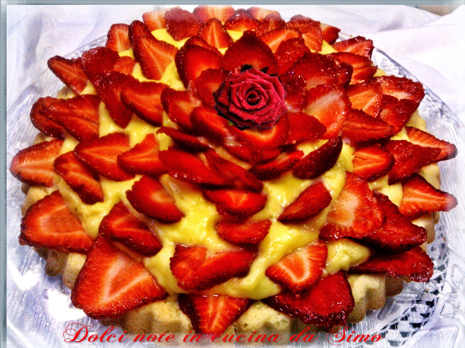 Crostata di fragole