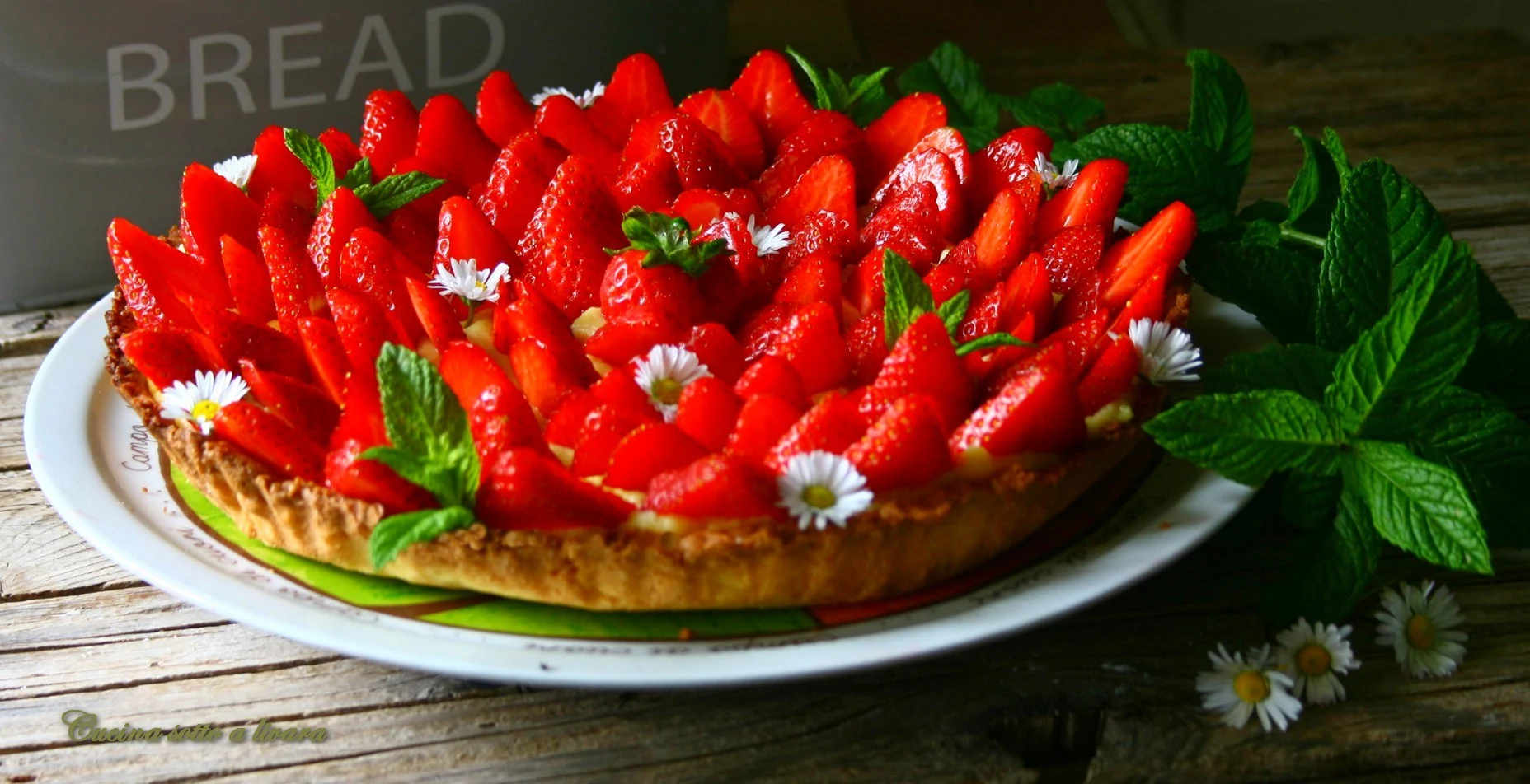 Crostata di fragole